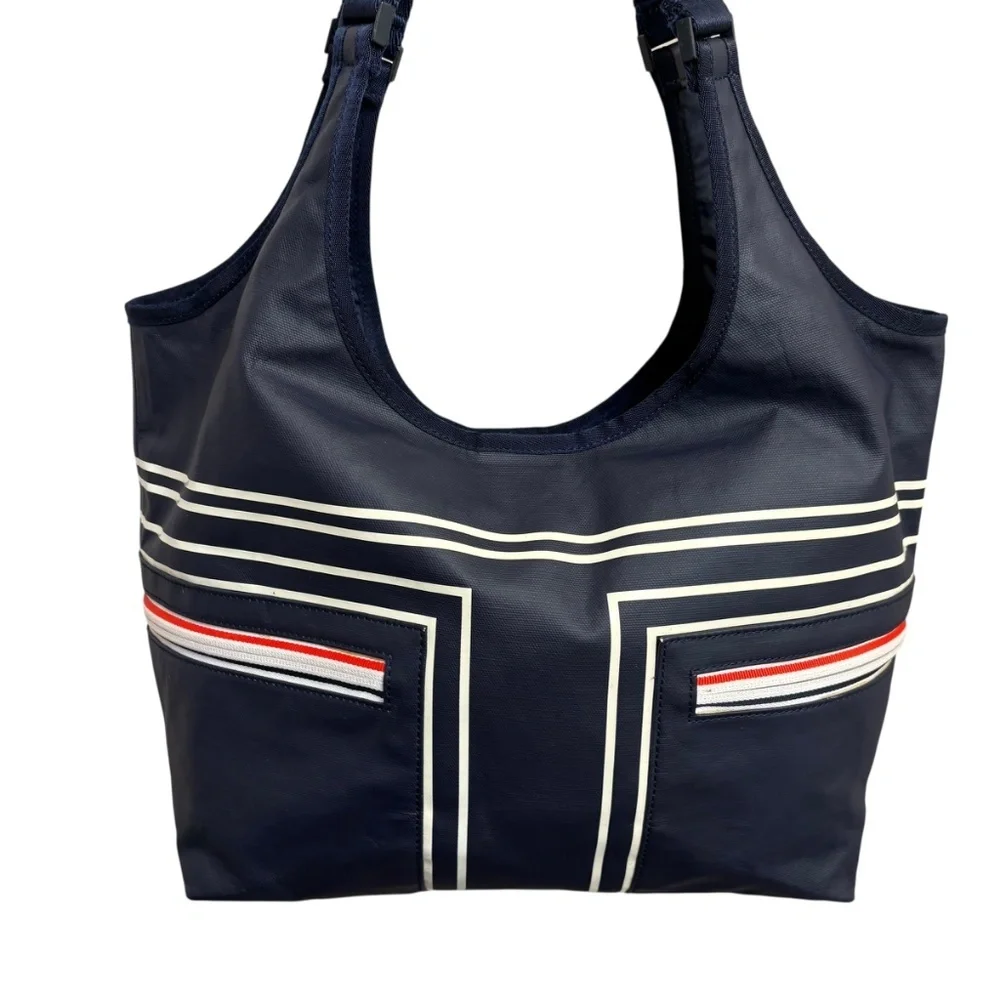 Tory Burch sport blue tote bag